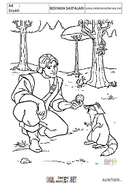 pocahontas boyama sayfaları